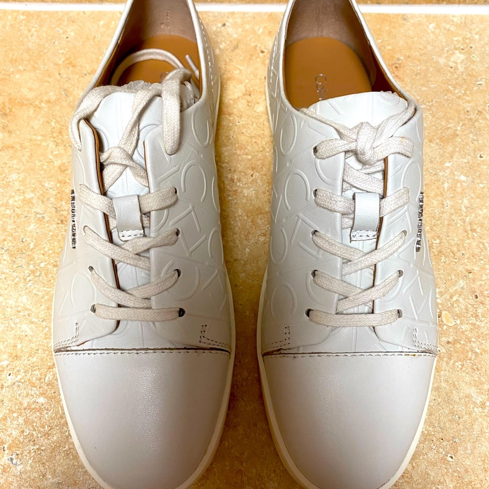 Calvin Klein logo shoes